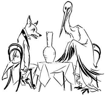THE FOX AND THE STORK