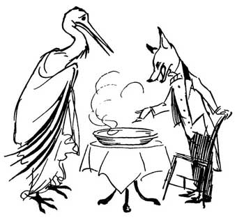 THE FOX AND THE STORK