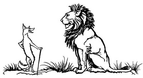 THE FOX AND THE LION