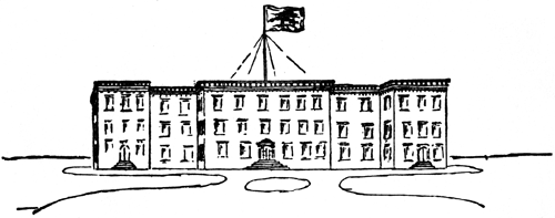 The Cedars, Muswell Hill, a grand mansion with a flag atop its roof.