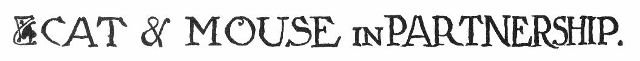 Walter Crane's illustration for Cat and Mouse in Partnership