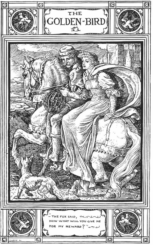 Walter Crane's illustration for The Golden Bird