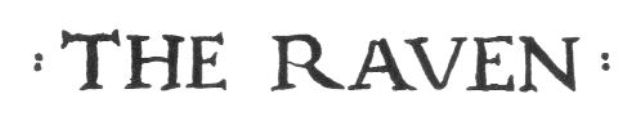 Walter Crane's illustration for The Raven