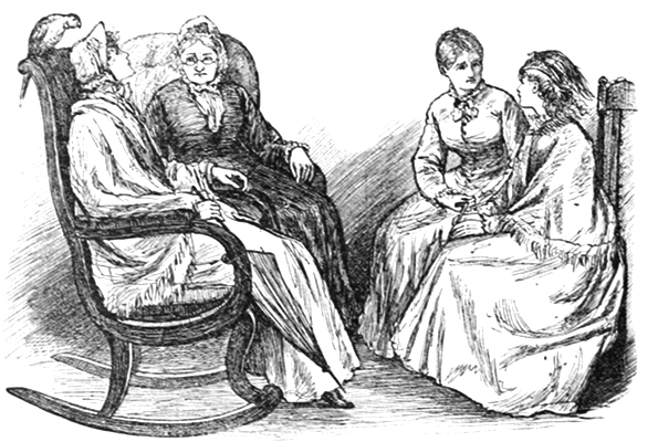 The call at Aunt March