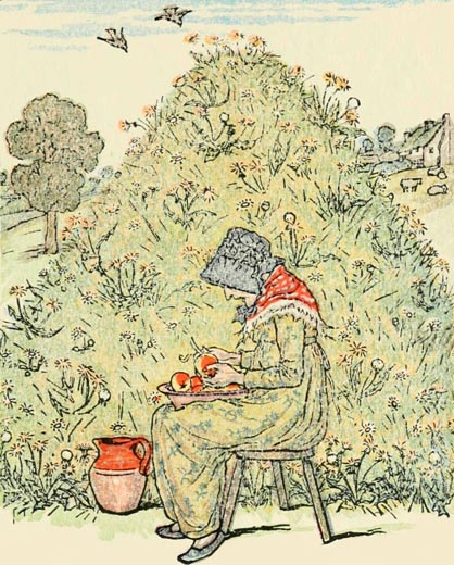 Illustration from Mother Goose / Nursery Rhymes (traditional)